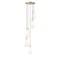 Z-Lite Farrell 5 Light Chandelier, 12in. W x 11in. H, Modern Gold 3043P6-5R-MGLD - alternate 5